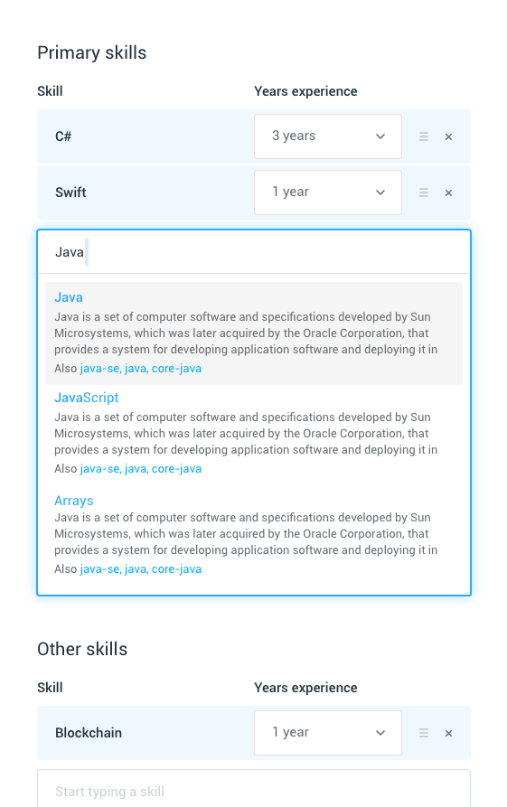 Autocruit screenshot