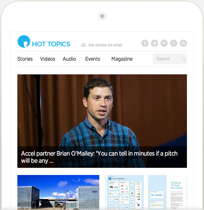 Hot Topics screenshot