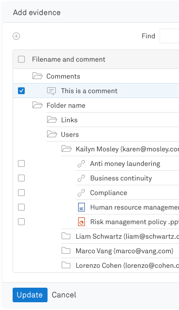 SureCloud screenshot